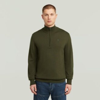 Premium Core Half Zip Knit