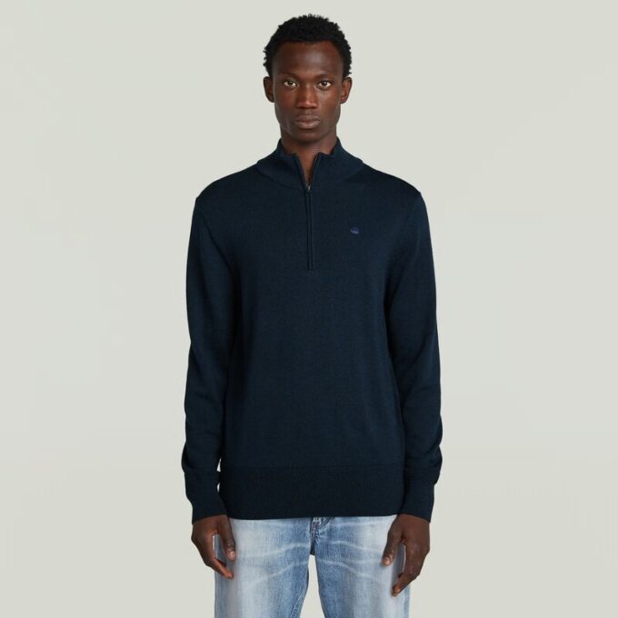 Premium Core Half Zip Knit