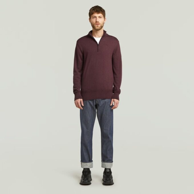 Premium Core Half Zip Knit