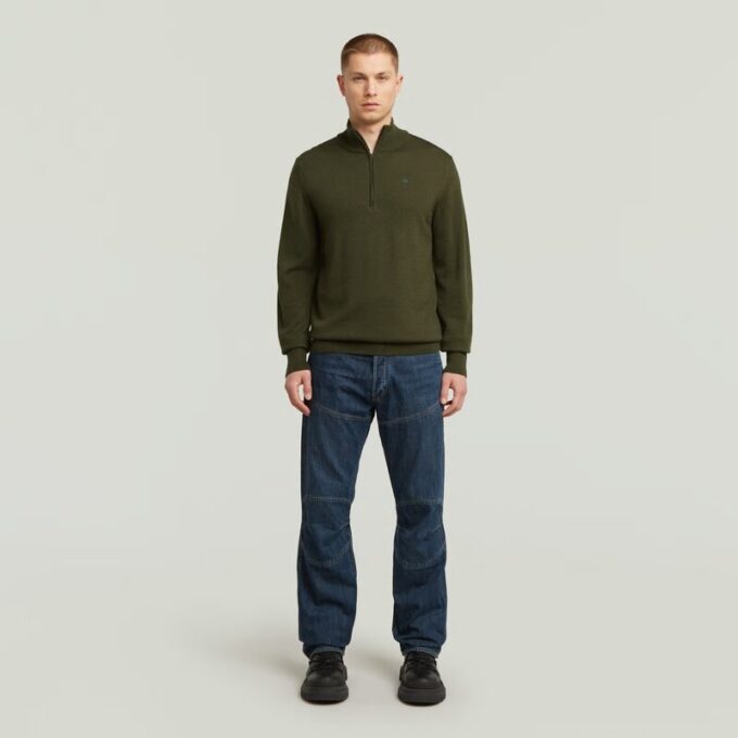 Premium Core Half Zip Knit