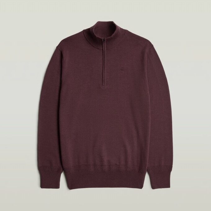 Premium Core Half Zip Knit