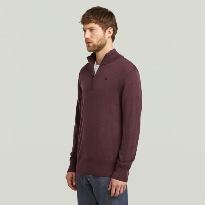 Premium Core Half Zip Knit