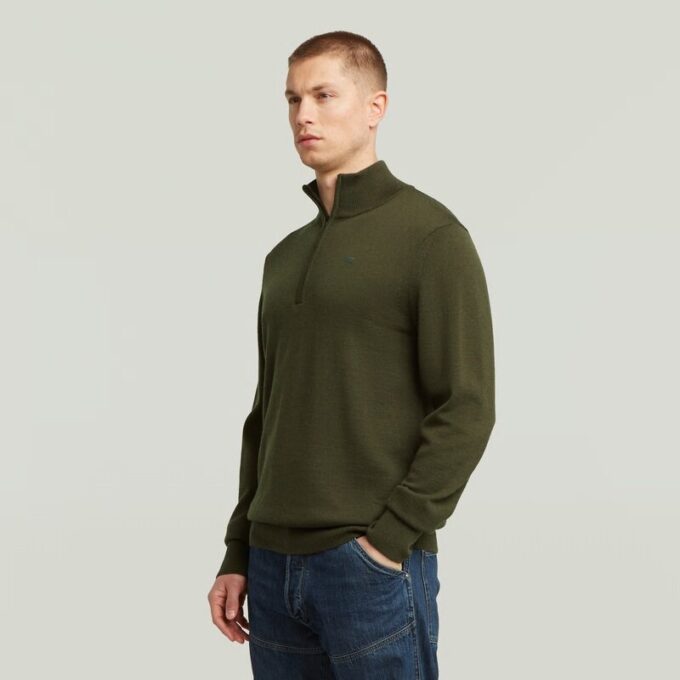 Premium Core Half Zip Knit