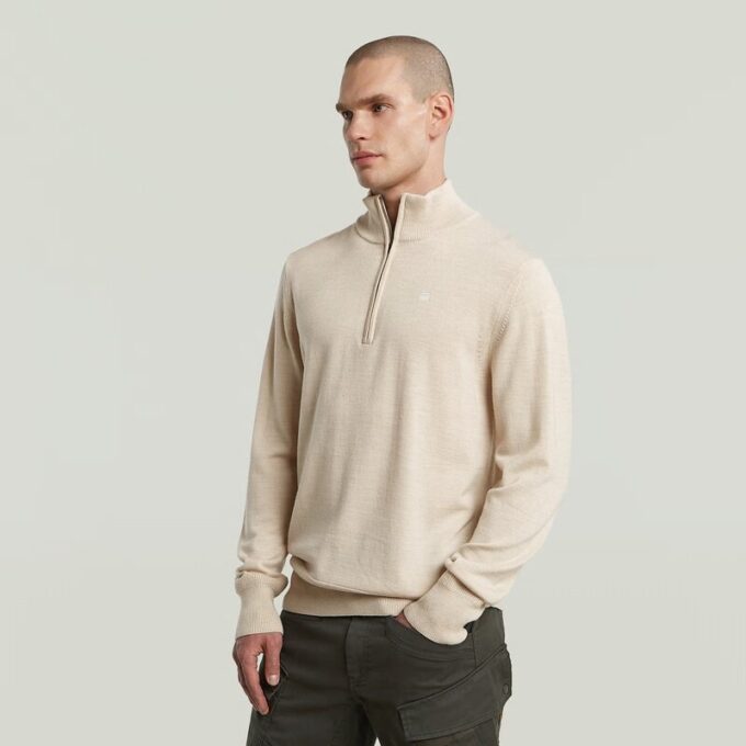 Premium Core Half Zip Knit