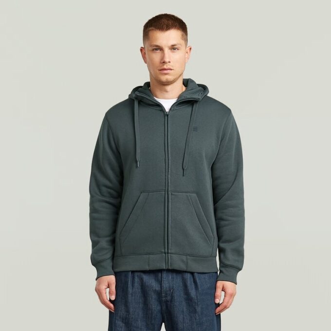 Premium Core Hooded Zip Trui Premium Core Hooded Zip Trui