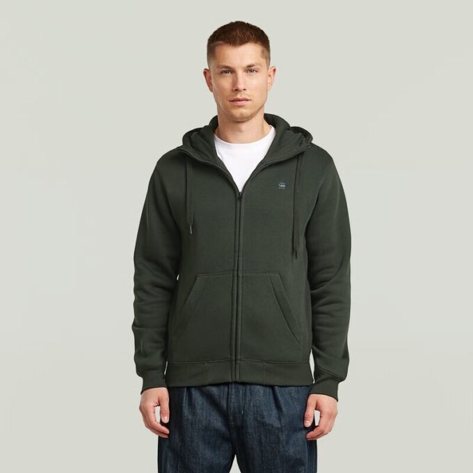 Premium Core Hoodie met rits Premium Core Hoodie met rits