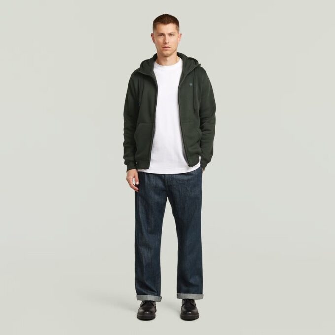 Premium Core Hoodie met rits Premium Core Hoodie met rits