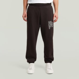 Print Losse Taps Toelopende Trui Broek