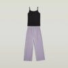Pyjamaset met cami en wijde broek