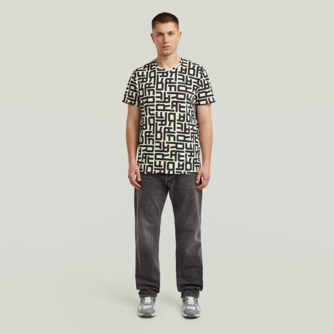 Raw Letters AO T-shirt