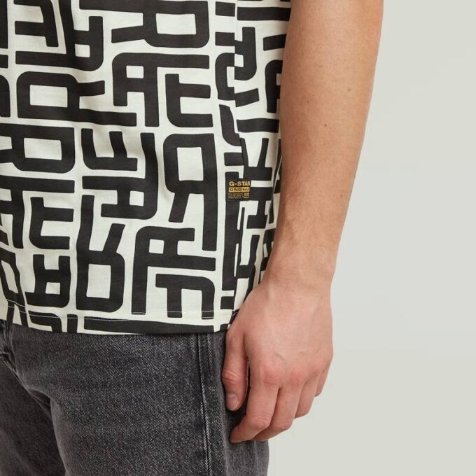 Raw Letters AO T-shirt