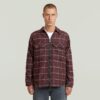 Regular overshirt met rits Regular overshirt met rits