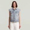 Relaxed Denim Vest Relaxed Denim Vest