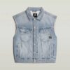 Relaxed Denim Vest Relaxed Denim Vest