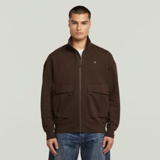 Rovic Full Zip Loose Sweater
