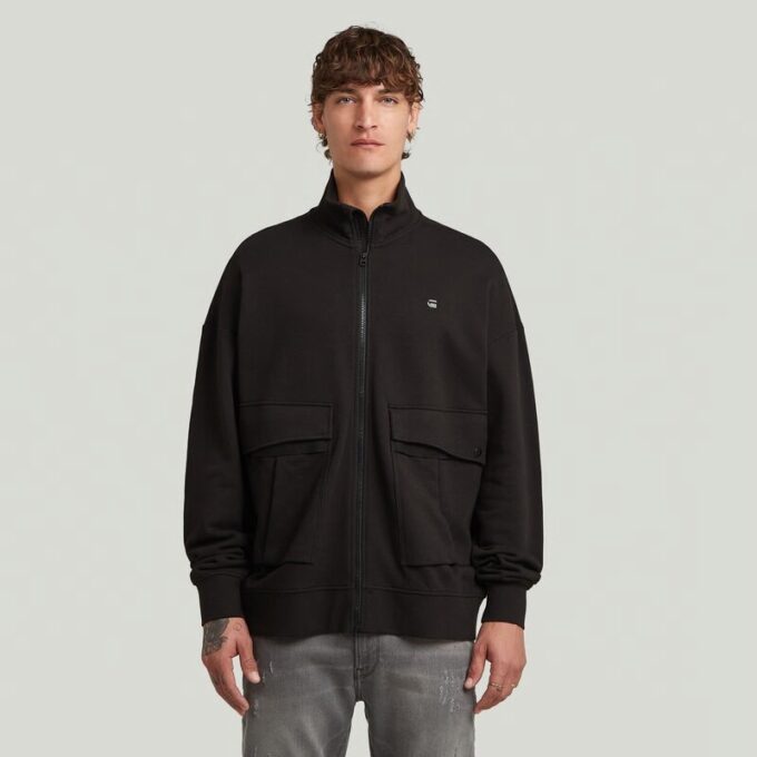 Rovic Full Zip Loose Sweater Rovic Full Zip Loose Sweater