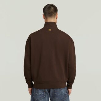 Rovic Full Zip Loose Sweater