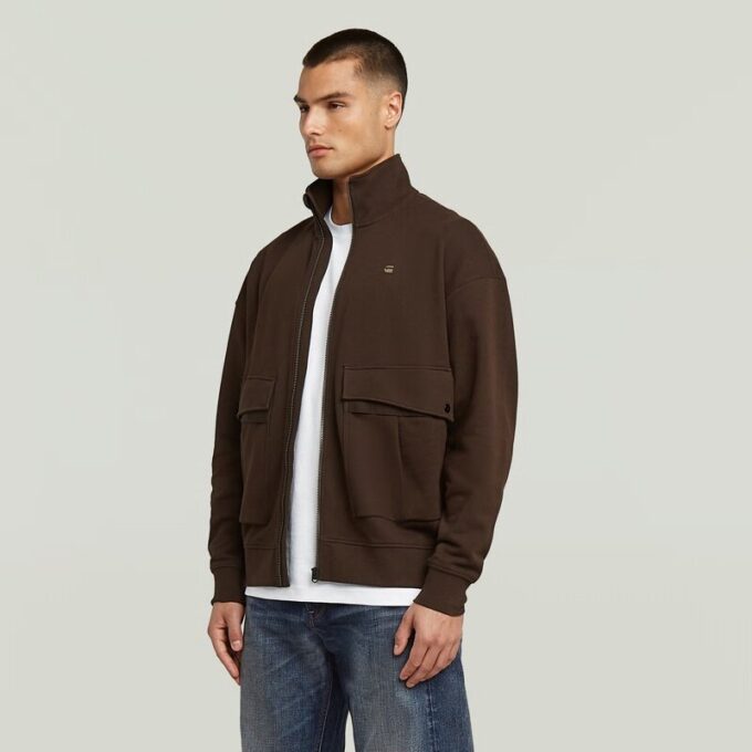 Rovic Full Zip Loose Sweater Rovic Full Zip Loose Sweater