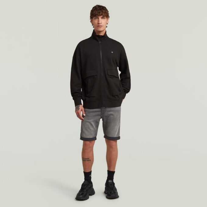 Rovic Full Zip Loose Sweater Rovic Full Zip Loose Sweater