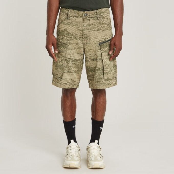 Rovic Zip Relaxed Shorts Rovic Zip Relaxed Shorts
