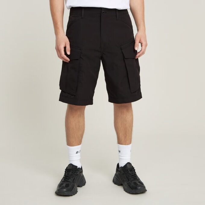 Rovic Zip Relaxed Shorts Rovic Zip Relaxed Shorts