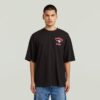 Running Dog Back Grafisch Boxy T-shirt Running Dog Back Grafisch Boxy T-shirt