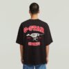 Running Dog Back Grafisch Boxy T-shirt Running Dog Back Grafisch Boxy T-shirt