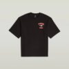 Running Dog Back Grafisch Boxy T-shirt Running Dog Back Grafisch Boxy T-shirt