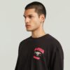 Running Dog Back Grafisch Boxy T-shirt Running Dog Back Grafisch Boxy T-shirt
