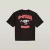 Running Dog Back Grafisch Boxy T-shirt Running Dog Back Grafisch Boxy T-shirt