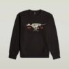 Running Dog Back Grafische Trui Running Dog Back Grafische Trui