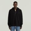 Script Half Zip Hoodie