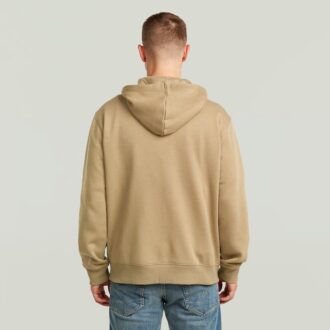 Script Hoodie Rits Trui