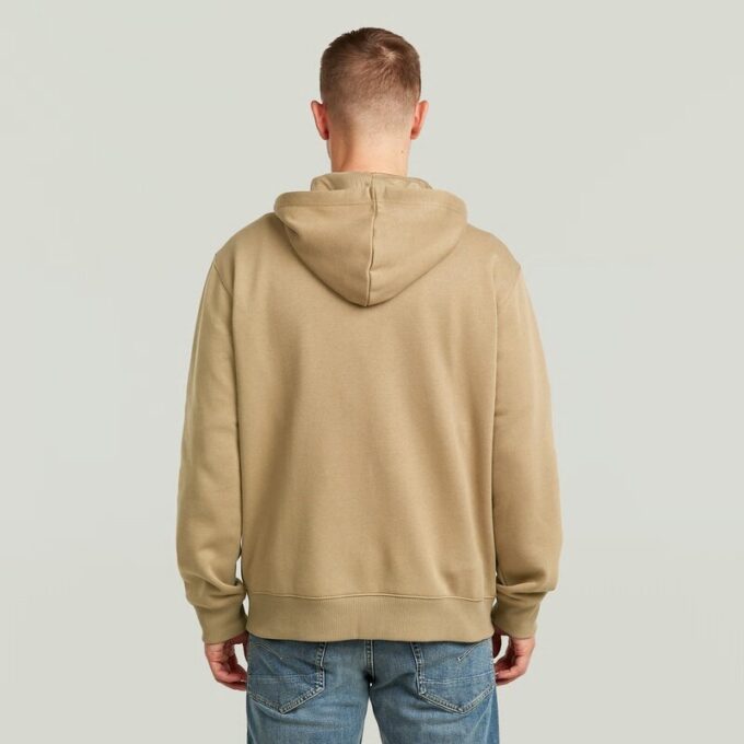 Script Hoodie Rits Trui Script Hoodie Rits Trui
