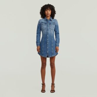 Shirtjurk met schuine zoom