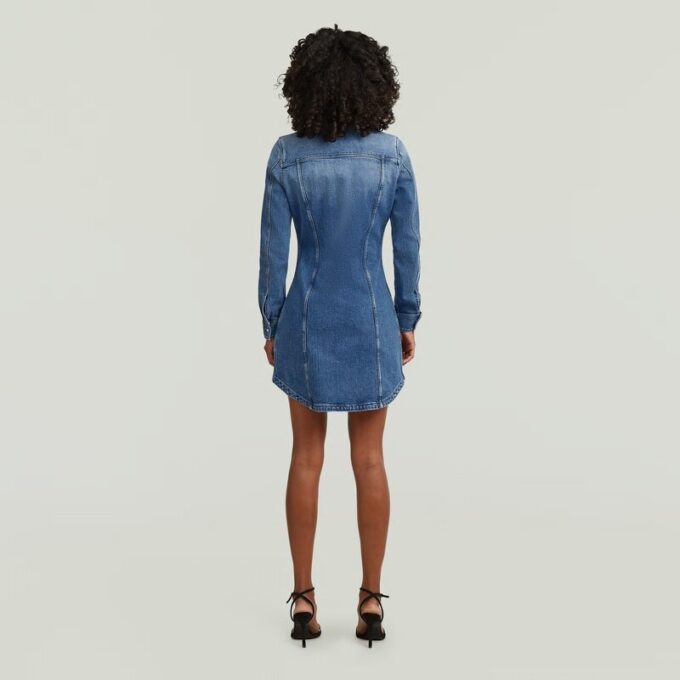 Shirtjurk met schuine zoom Shirtjurk met schuine zoom