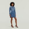 Shirtjurk met schuine zoom Shirtjurk met schuine zoom