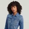 Shirtjurk met schuine zoom Shirtjurk met schuine zoom