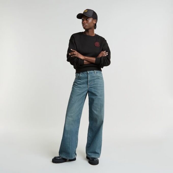 Skater High Loose Jeans