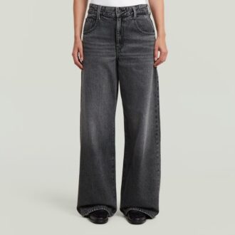 Skater lange zak hoge losse jeans