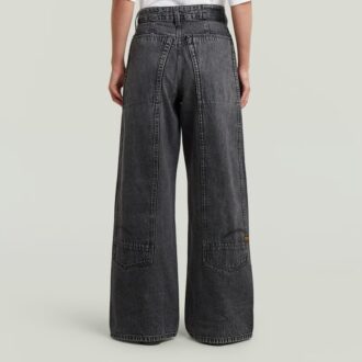Skater lange zak hoge losse jeans