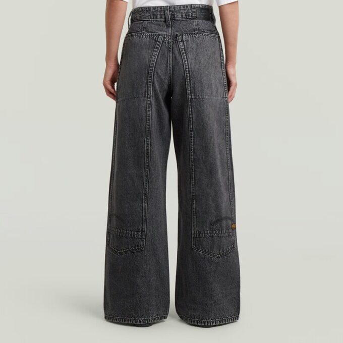 Skater lange zak hoge losse jeans Skater lange zak hoge losse jeans
