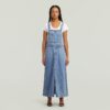 Skater Maxi Dungaree Jurk