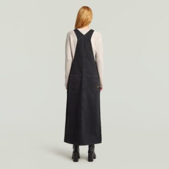 Skater Maxi Dungaree Jurk