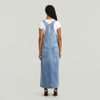 Skater Maxi Dungaree Jurk