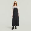 Skater Maxi Dungaree Jurk