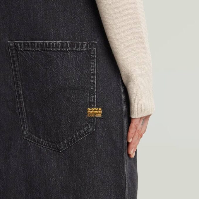 Skater Maxi Dungaree Jurk