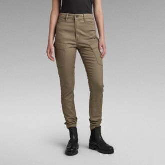 Skinny cargobroek met hoge G-vorm Skinny cargobroek met hoge G-vorm