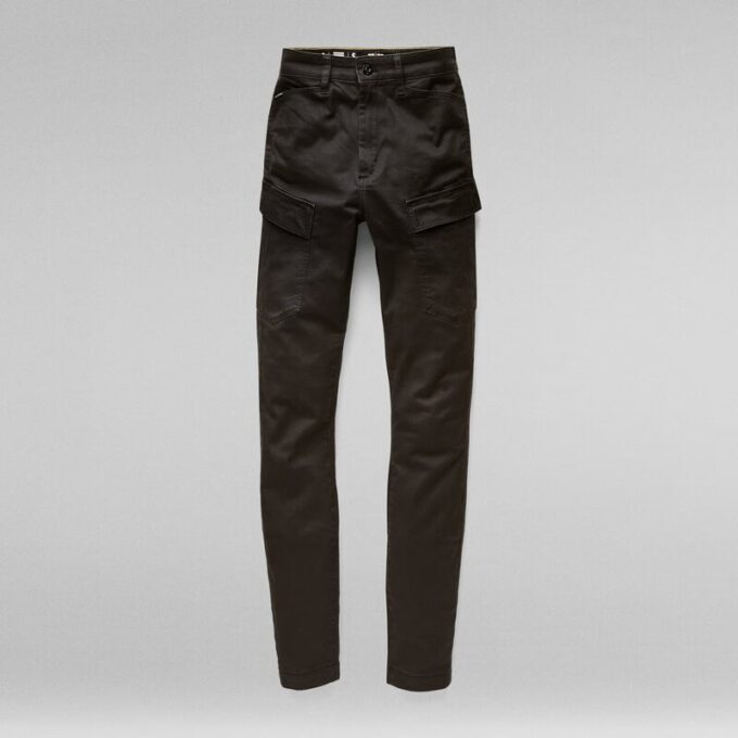 Skinny cargobroek met hoge G-vorm Skinny cargobroek met hoge G-vorm