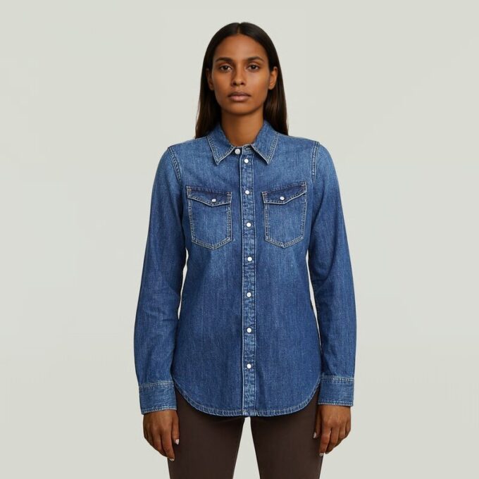 Slank Western Shirt